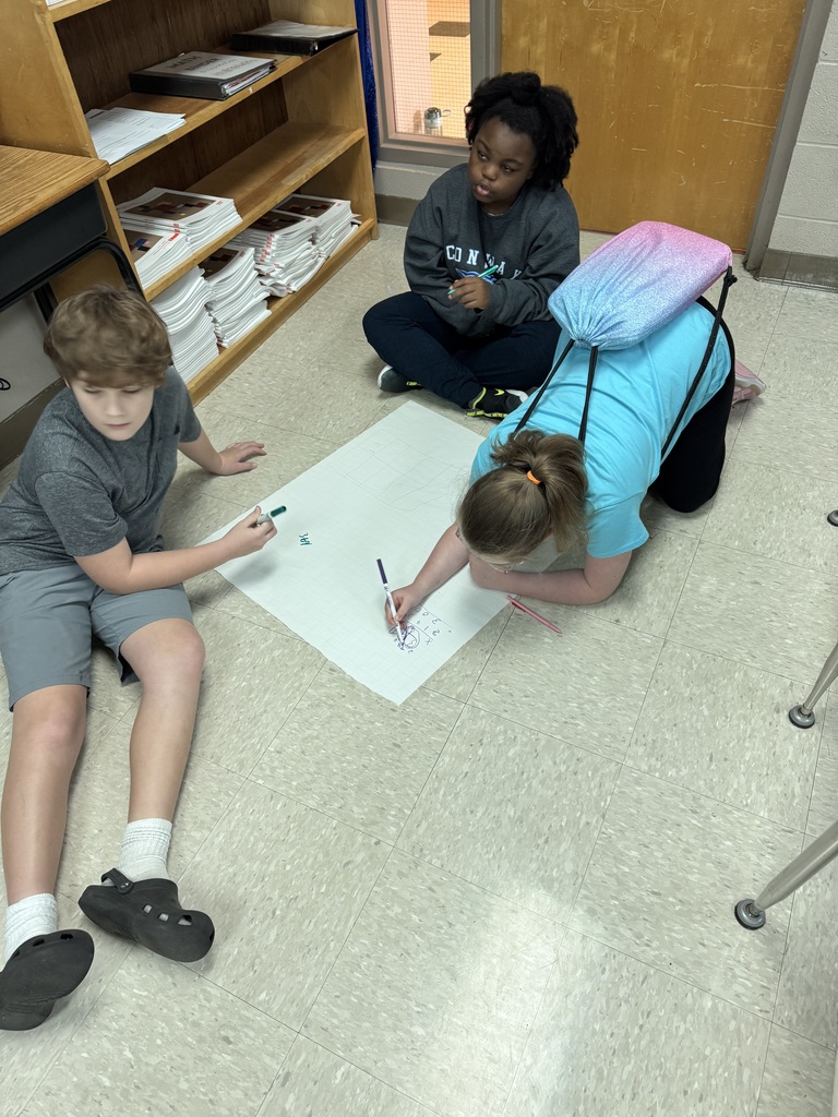 Sharpening those math skills working in groups