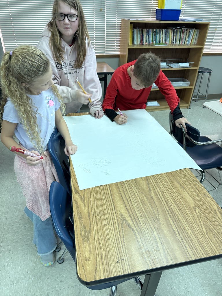 Sharpening those math skills working in groups