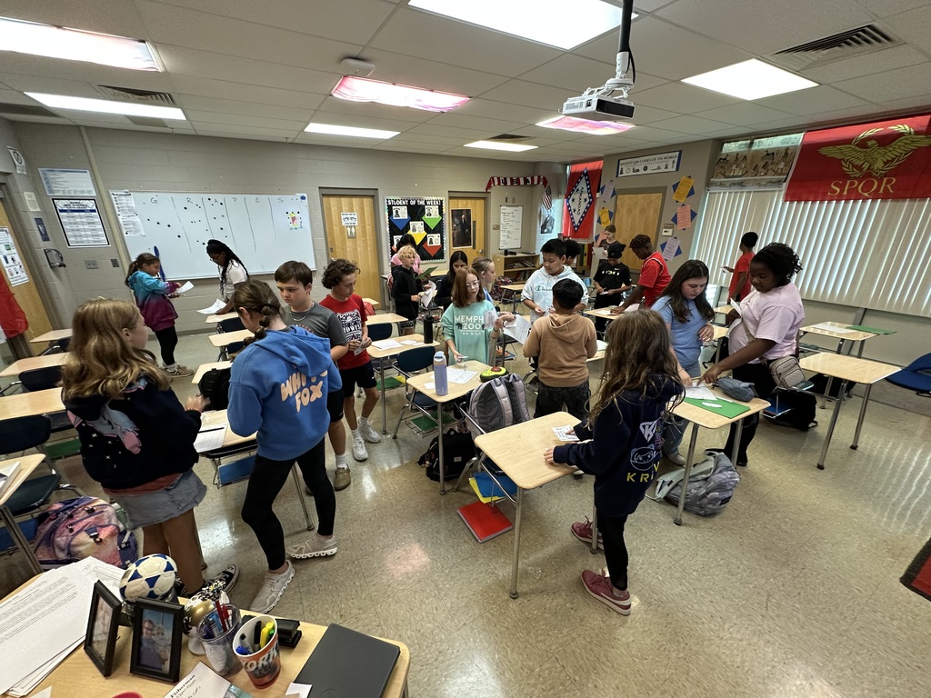 6th grade world history class