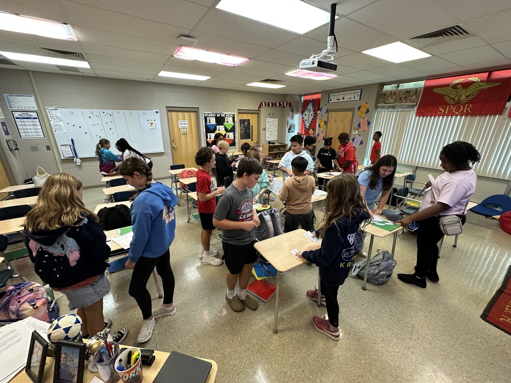 6th grade world history class