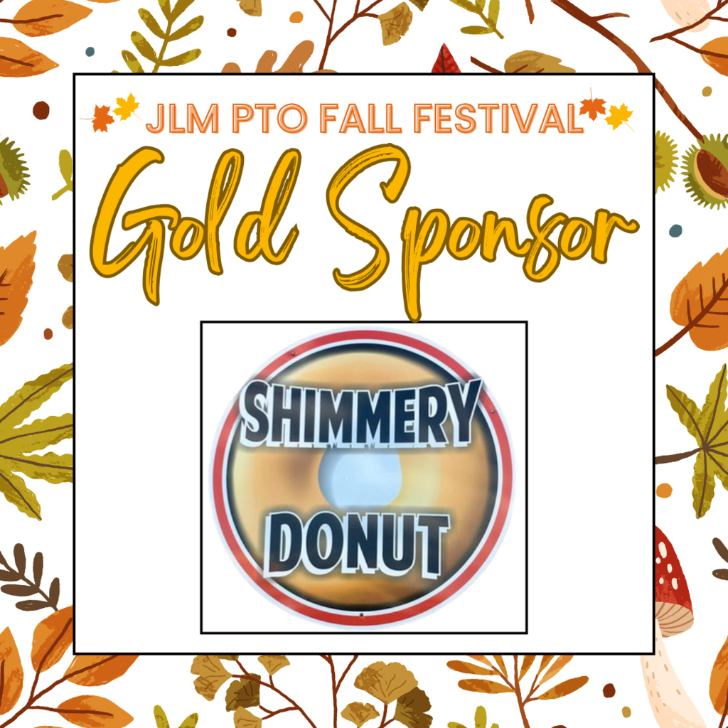 Thank you Gold Sponsor Shimmery Donut