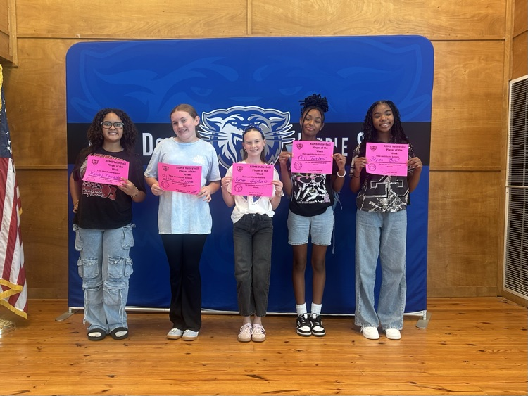 Ruth Doyle volleyball Players of the week: Kaidyn Grigsby Sloan Moore Turner Tipton Arii Furlow Skylen Boyd