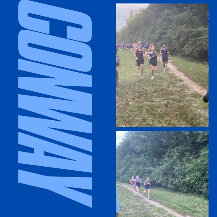 Our Conway Invitational was a great day. Both Sr and Jr High boy teams along with the Jr High girls team earned top 5 finishes. Our own Beckett Paladino secured first place in the Jr High 2 mile course with a time of 10:20!