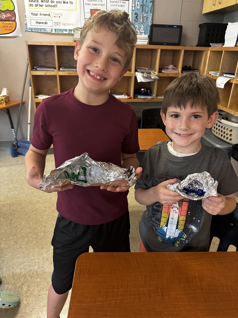 During their reading unit about Habitats, Mrs. Cossey’s class made animals using UV beads and habits. They tested their habits outside to see if they protected their animals. If they did their UV bead animals stayed clear, if they changed purple they had to redesign their habits to better protect.
