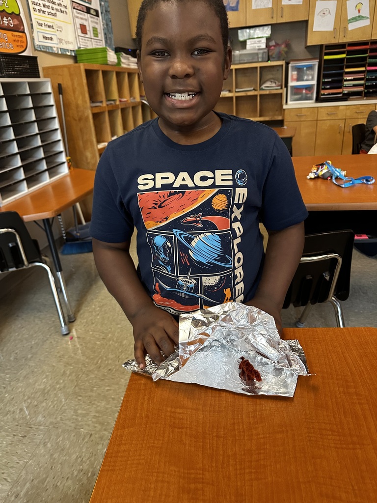 During their reading unit about Habitats, Mrs. Cossey’s class made animals using UV beads and habits. They tested their habits outside to see if they protected their animals. If they did their UV bead animals stayed clear, if they changed purple they had to redesign their habits to better protect.
