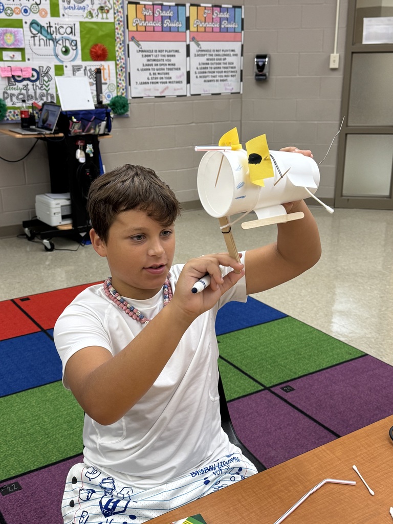 4th Grade Pinnacle became a team of archeologists and worked on a Creative Problem Solving Challenge where they created a new extinct animal, and shared a creative story as to how the animal became extinct.