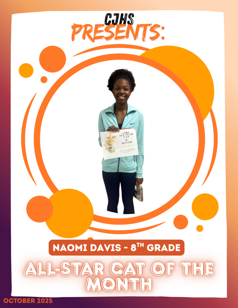 Oct student of the month