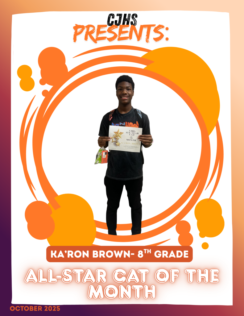 Oct student of the month