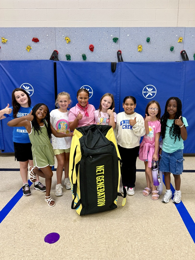 Game, set, match! 🎾 A big shout-out to the Conway Area Tennis Center for donating amazing tennis equipment to our PE program. We can’t wait to serve up some fun!