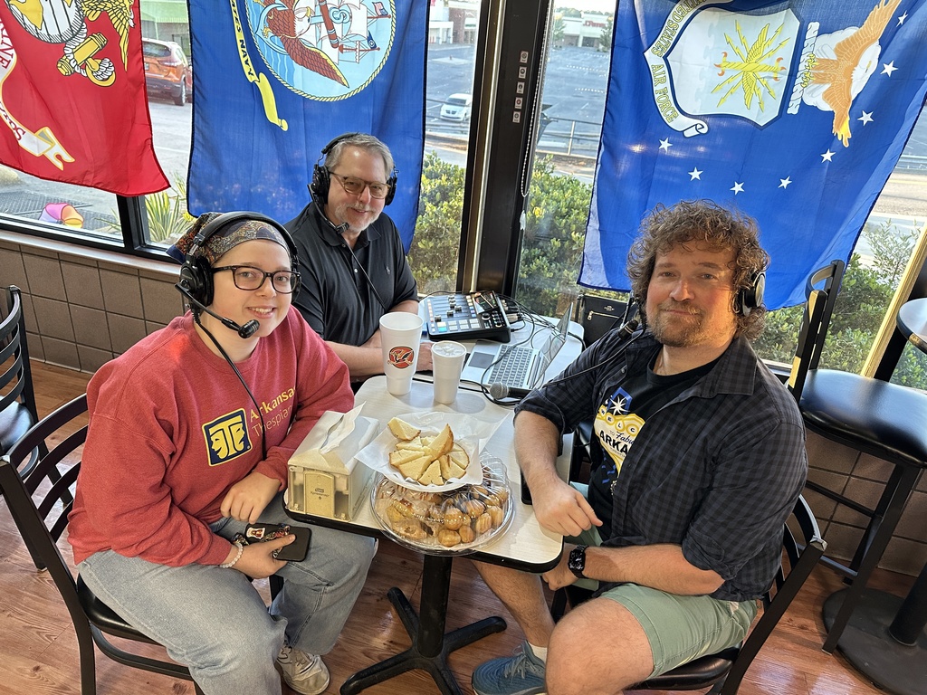 CHS Drama team on the radio 