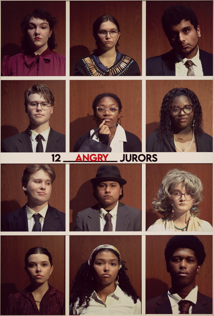 Actors from the show "12 Angry Jurors".