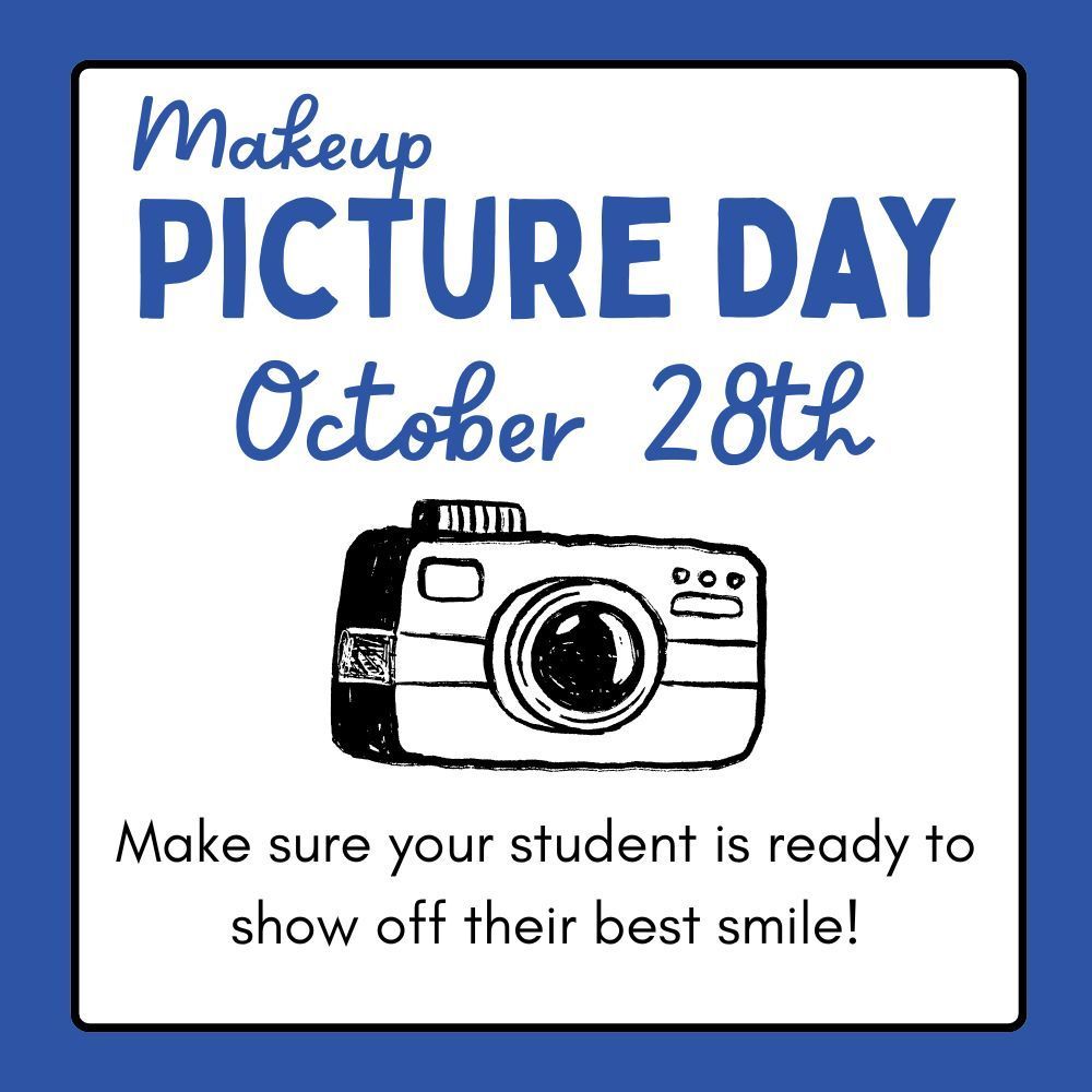 Makeup picture day is October 28
