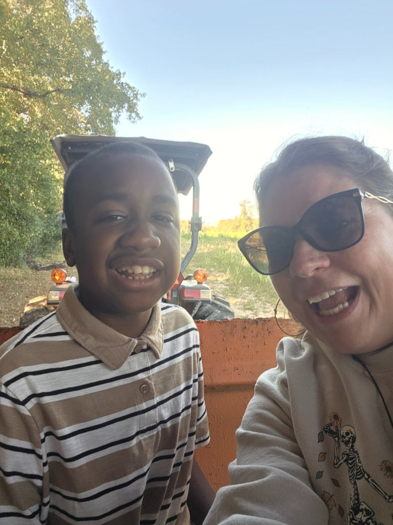 Ms. Noel's class at Hicks Family Farm