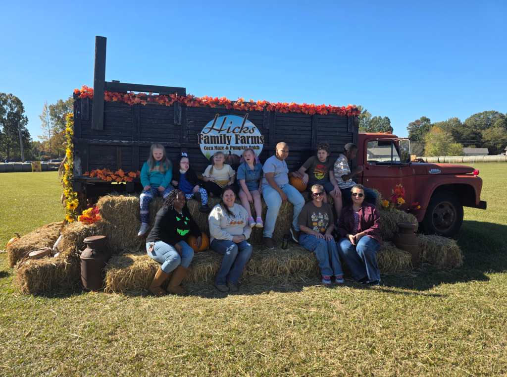 Ms. Noel's class at Hicks Family Farm