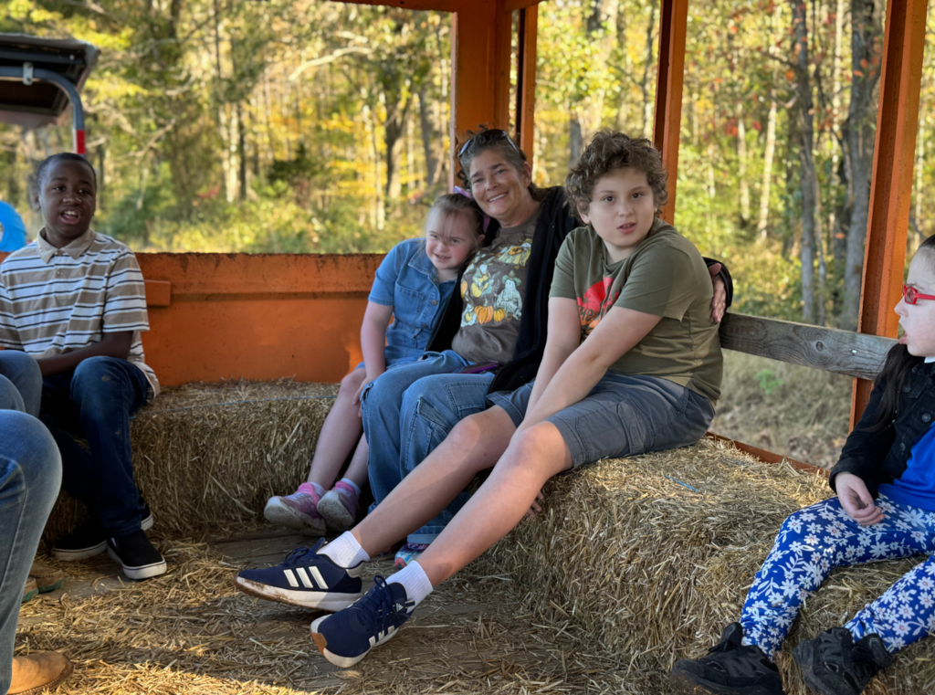 Ms. Noel's class at Hicks Family Farm
