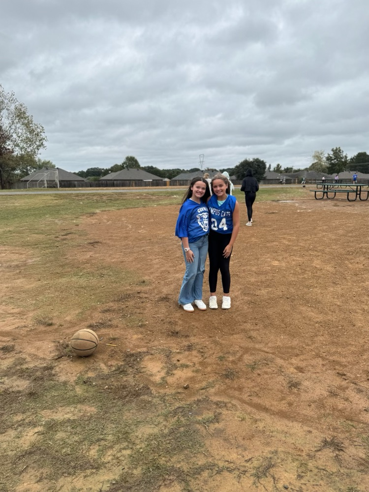 dressed in team jerseys!