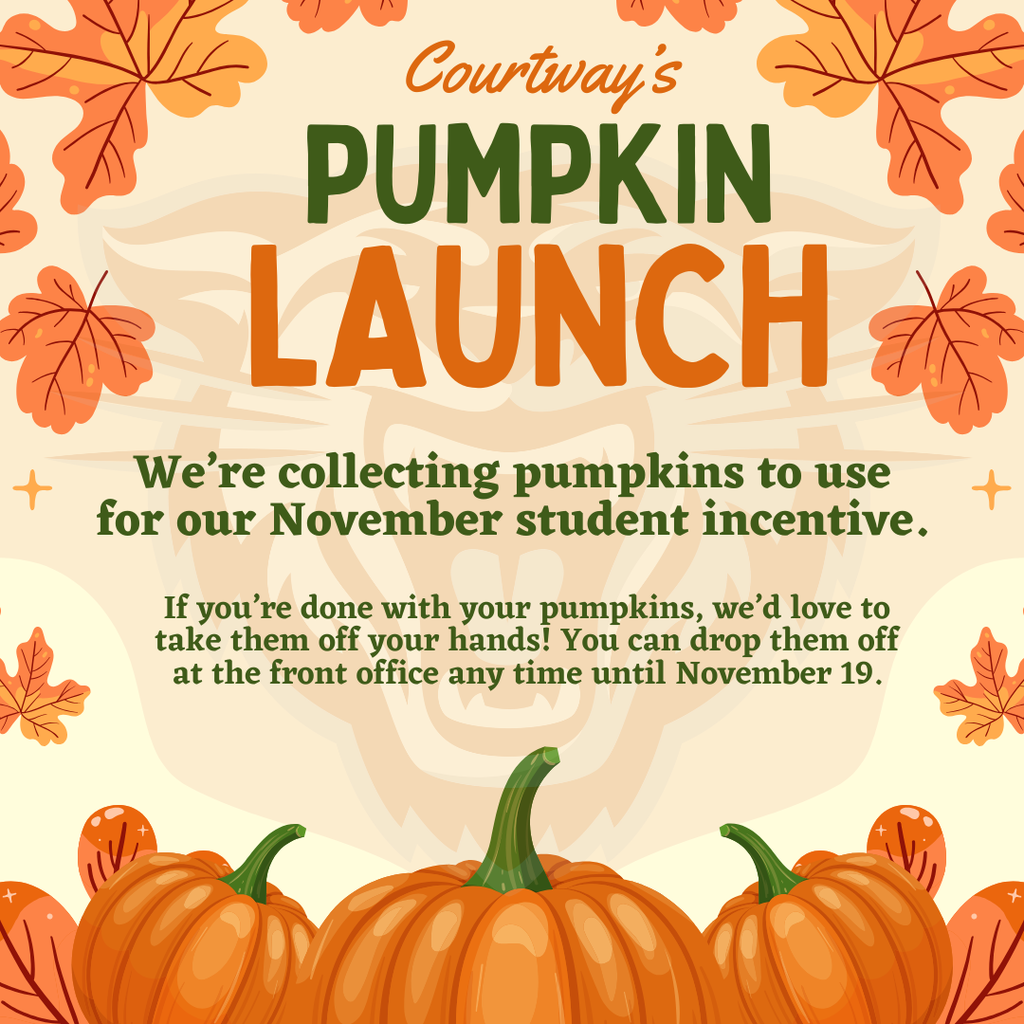 Courtway Pumpkin Launch Informational Flyer