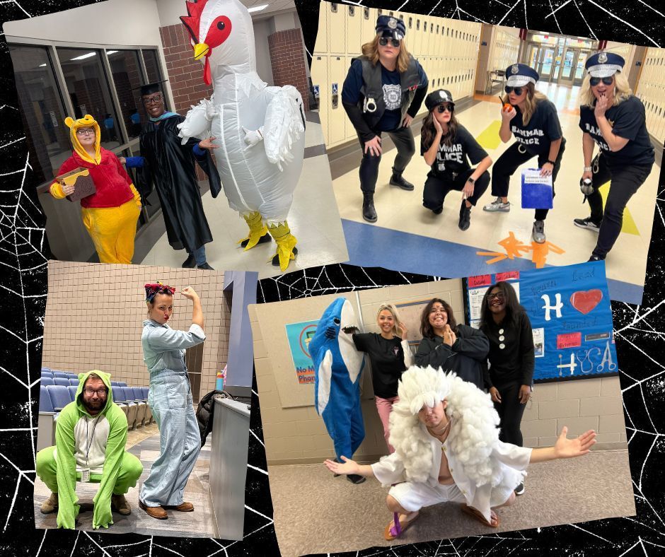 From spooky to silly—CHS showed off some serious Halloween creativity today! 🎃 #CHS #SpookySeason #WampusCatPride