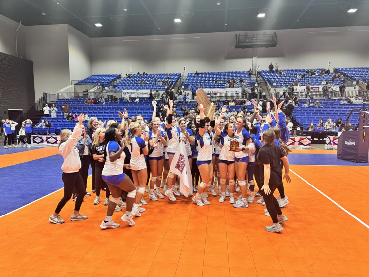 CHS volleyball team wins state championship 