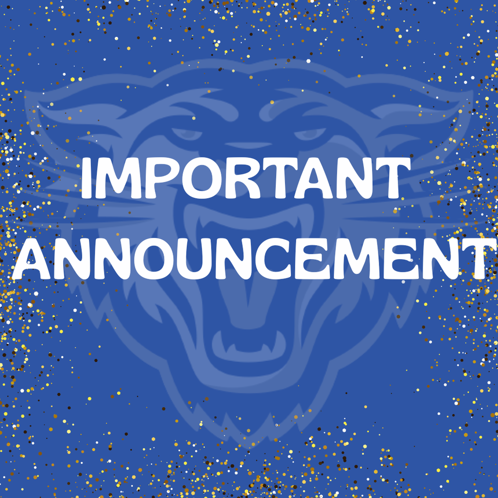 Important Announcement