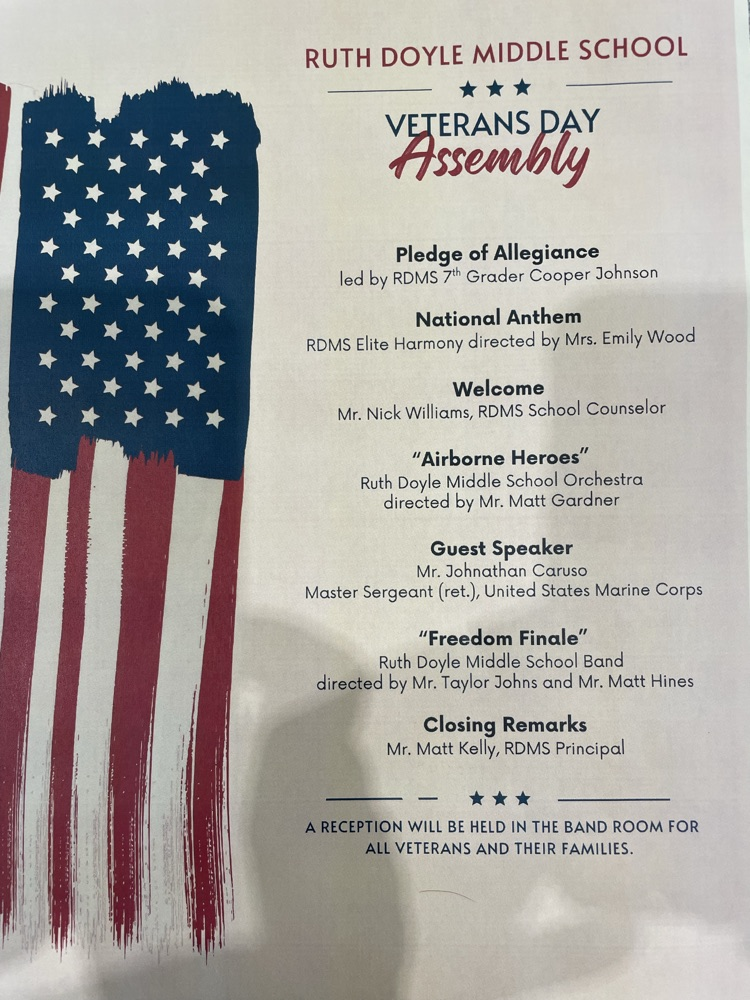 Veterans Day assembly