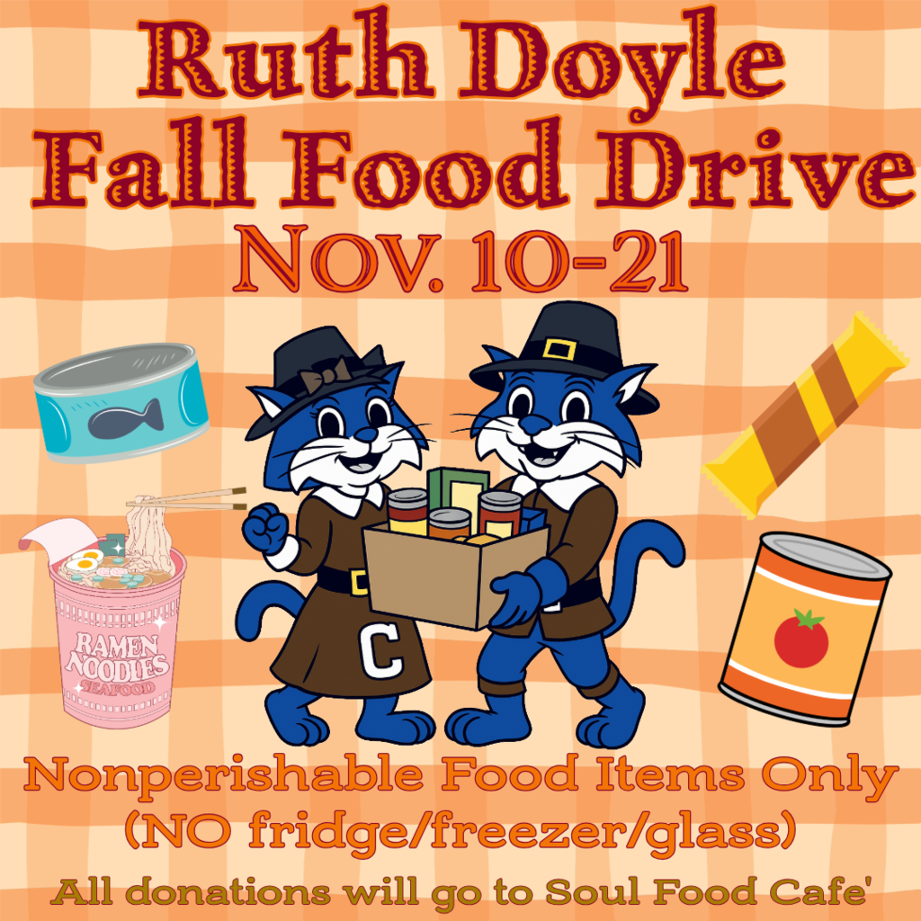 Fall food drive flyer