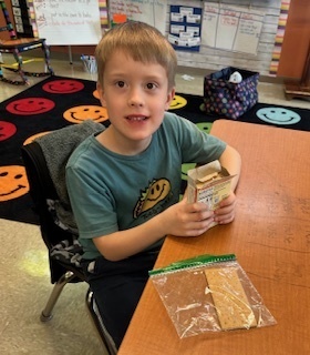 Mrs. Harrison's Second Graders have been working on a "How to Make a Pumpkin Pie" informational writing. We decided to try out our own advice and make a pumpkin pie in a cup. You can tell by our faces who's a pumpkin pie fan...and who is not!