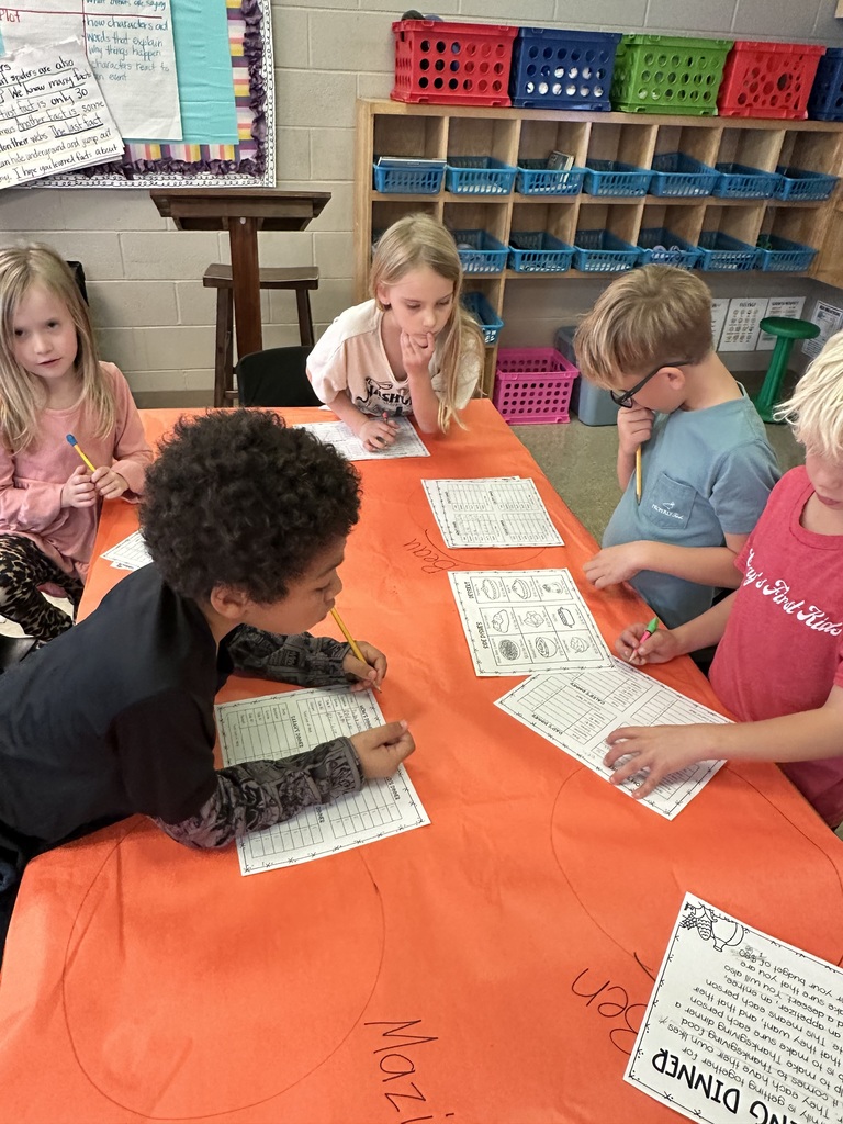 Mrs. Harrison’s 2nd graders’ Thanksgiving Meal PBL! They had to use the menu, consider each person’s likes and dislikes while staying on budget. And they did it!! 🦃🥧🍰🥤