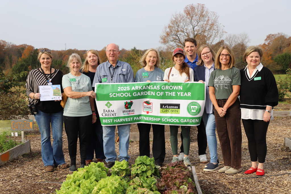 Arkansas Grown School garden of the year 2025 carolyn lewis