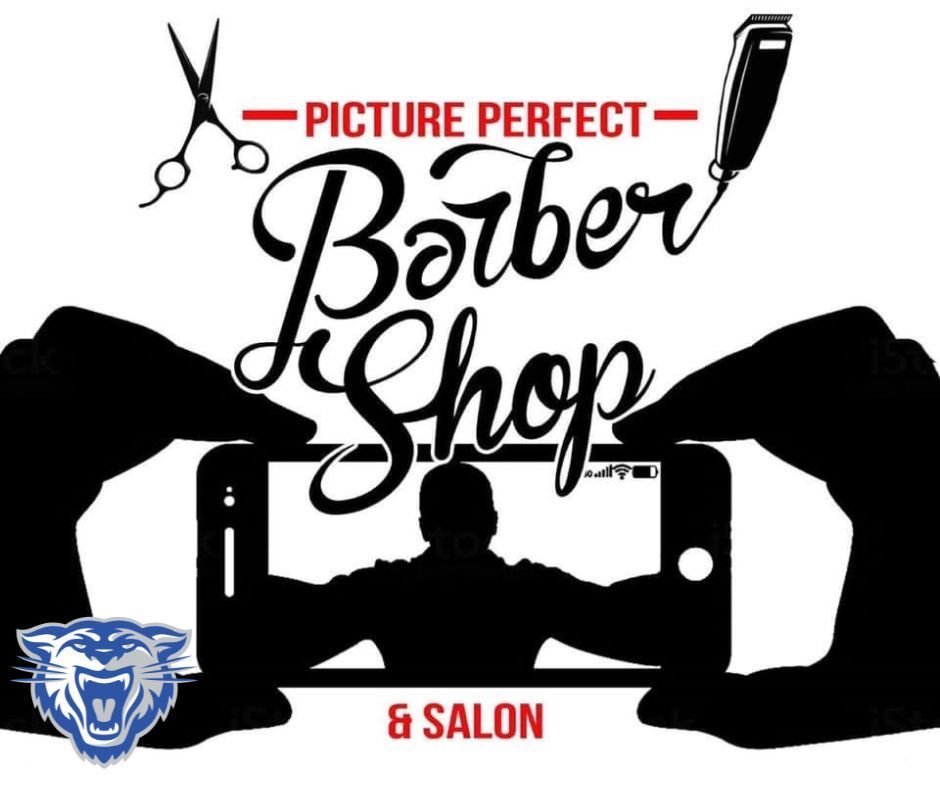 Logo for Picture Perfect Barber Shop and Salon