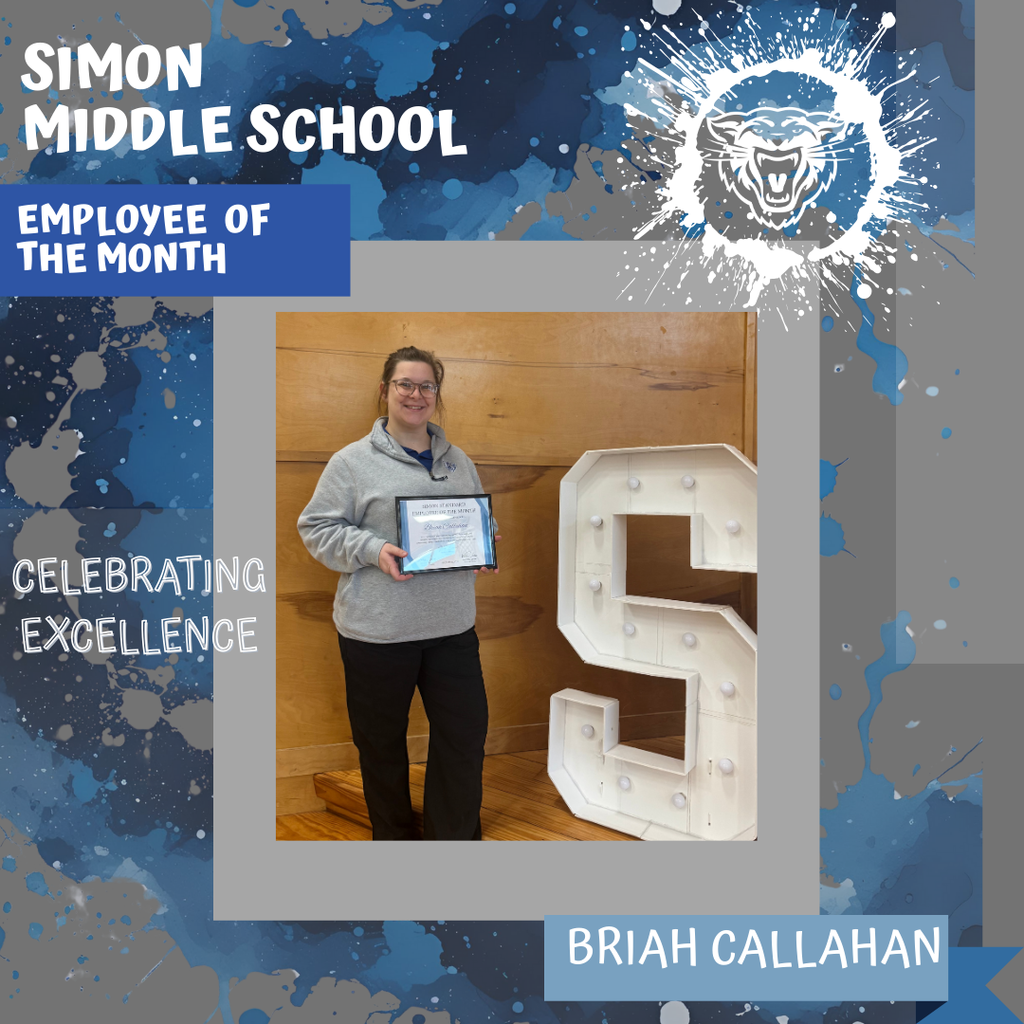 December Employee of the Month Ms. Briah Callahan