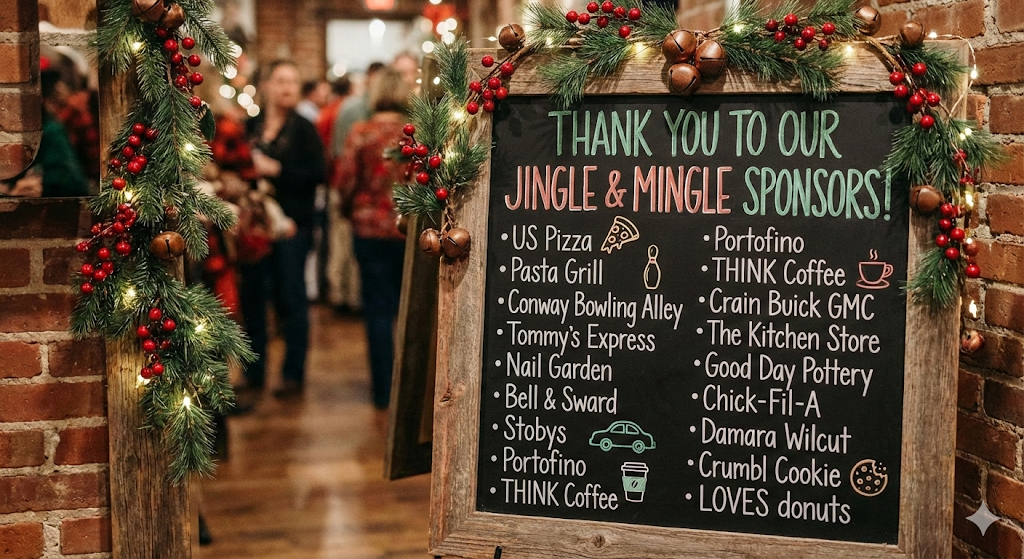 List of sponsors for Jingle Mingle