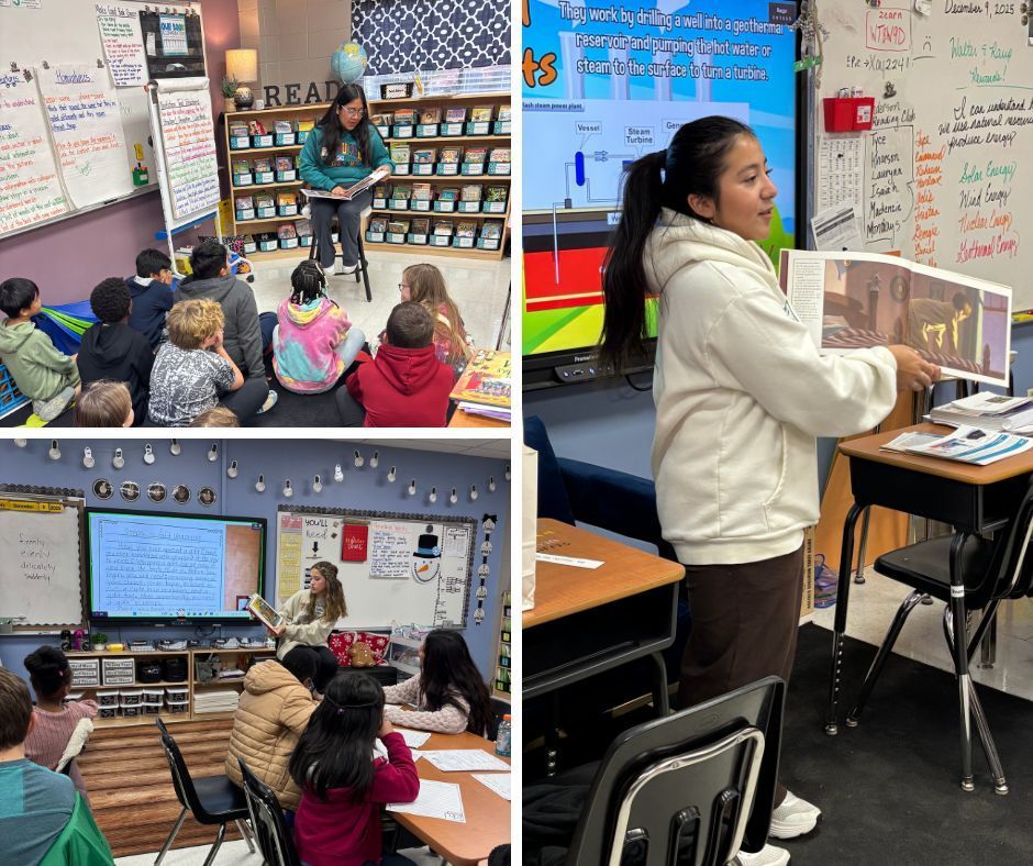 🎄📚 The CHS Spanish Honorary Society spent the day at Ellen Smith Elementary sharing bilingual holiday stories! Our elementary Spanish-speaking students felt seen and celebrated, and non-Spanish-speaking students got to experience the beauty of a new language. 💬✨ Our CHS bilingual readers shined as they practiced their Spanish and connected with younger students who share their language and culture. ❤️ A wonderful day of reading, learning, and building community across campuses! 🌟