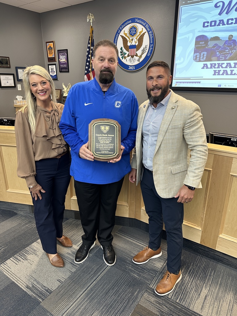 Coach Buck James recognition
