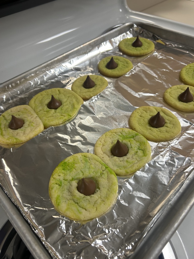Grinch cookies