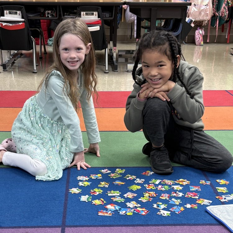 kids working in pairs