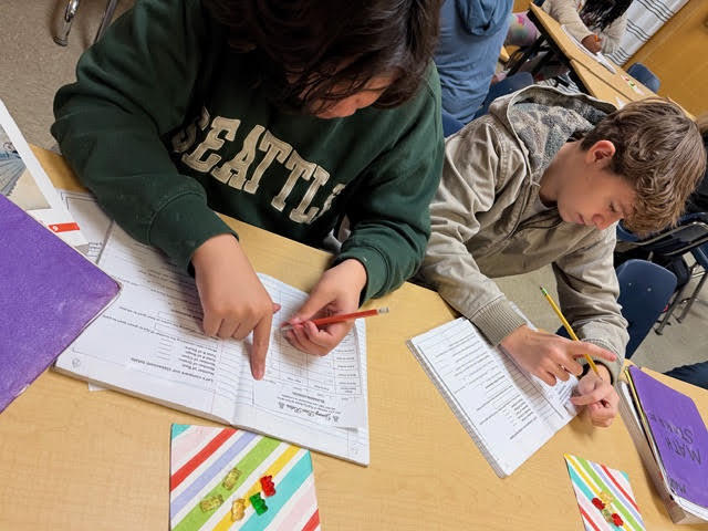 Using gummy bears in math