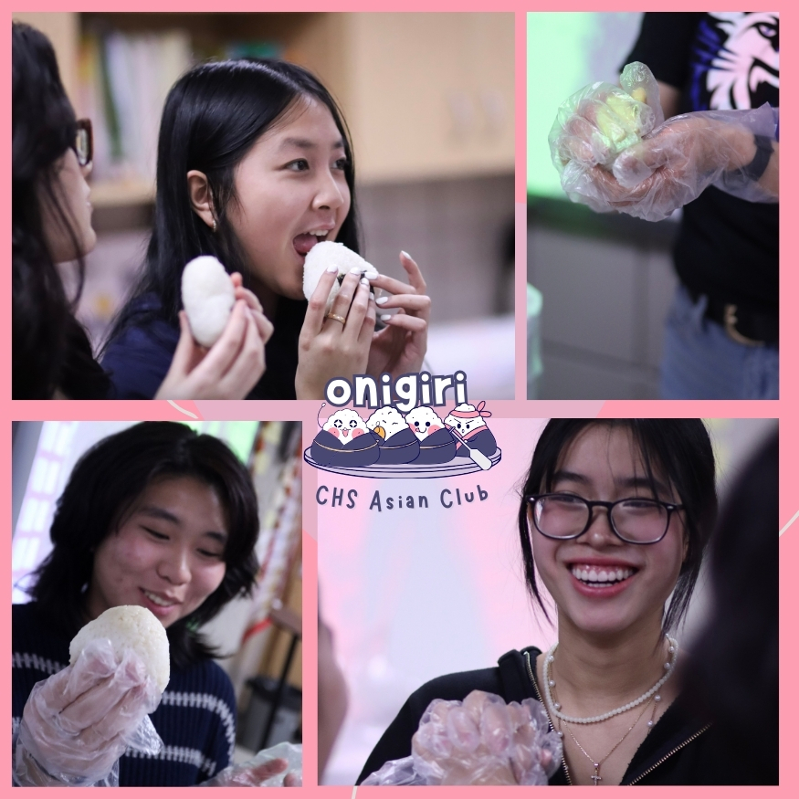 CHS Asian Club students learned how to make onigiri (Japanese rice balls) at their most recent meeting 🍙. This easy, affordable, and healthy snack/meal was a huge hit, with many students saying they plan to make it again at home! Asian Club brings together students who share an interest in Asian culture, food, and history, making it one of the most fun and unique clubs at Conway High School.