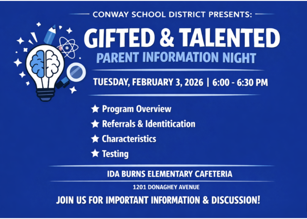 Gifted and talented parent information flyer