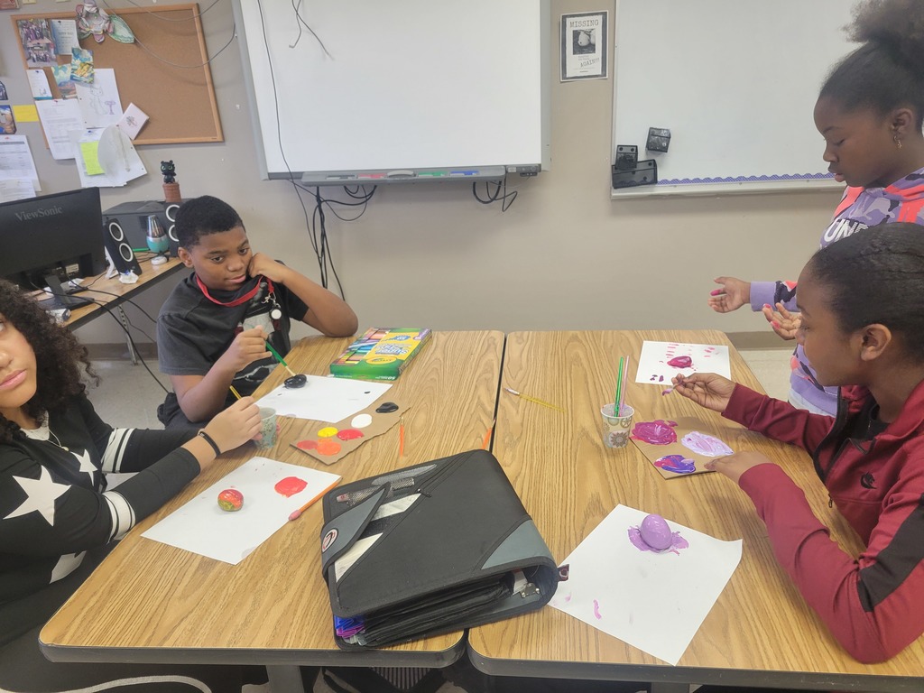 Kindness Club Painting Rocks