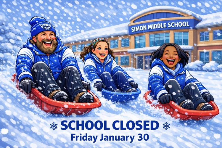 School closed Friday January 30. admin sledding