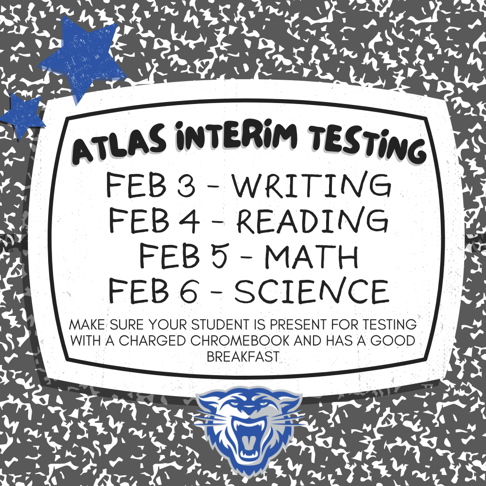 ATLAS Interim 2 Testing Schedule