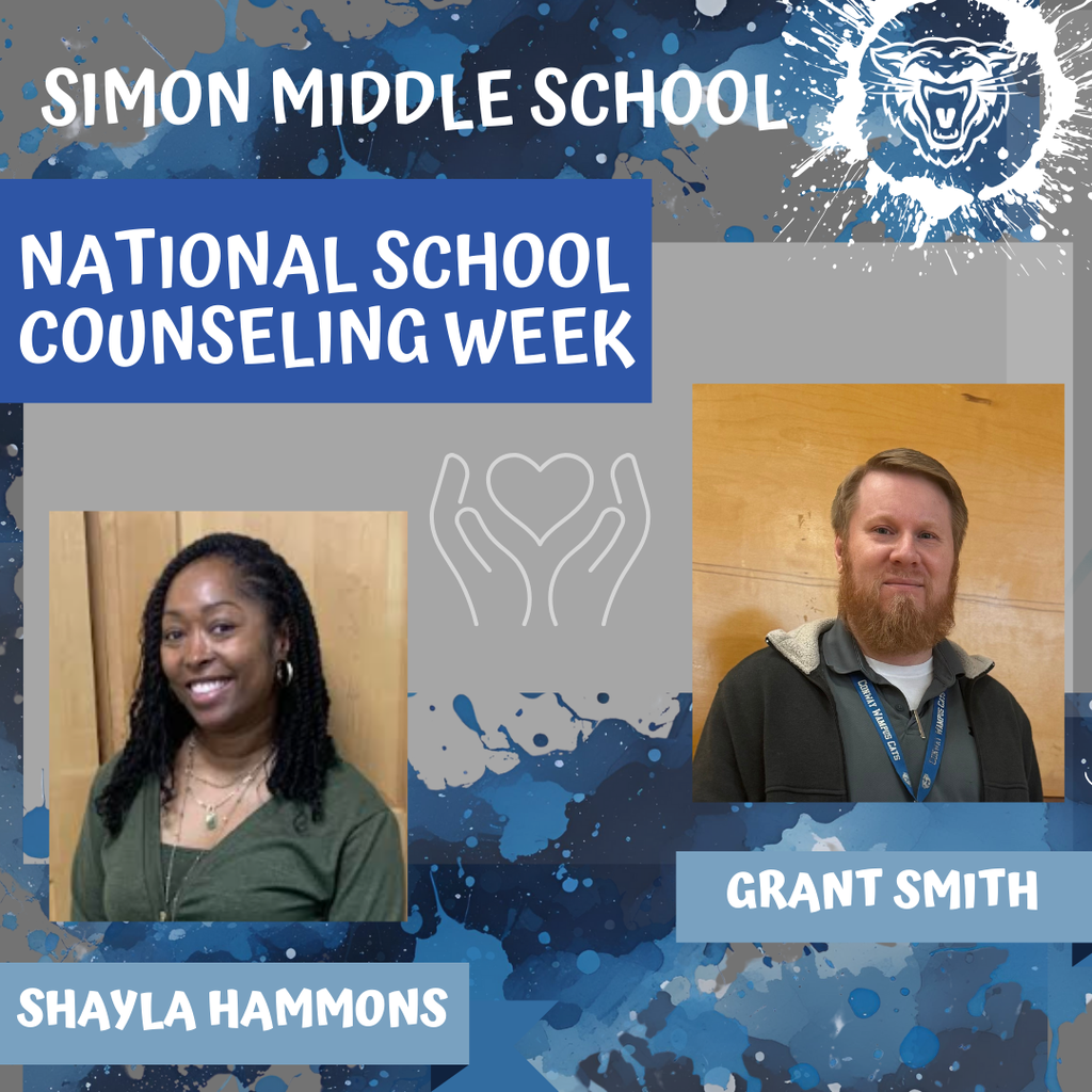 National School Counseling Week Shayla Hammons and Grant Smith