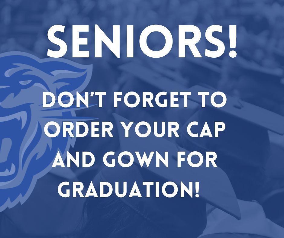 🎓 SENIORS — DON’T MISS THIS! 🎓  Cap & gown orders are still open! You can order online at www.jostens.com  under Conway High School.  💰 Current Price: ➡️ $39.99 + tax ➡️ NO shipping & handling  ⏰ Deadline: Friday, February 13th  🚨 After February 13th: ➡️ Price increases to $49.99 + tax ➡️ Shipping & handling added ($13.99)  📝 Important Details: ✔️ Orders must be paid in full at checkout ✔️ Payment plans available online through PayPal and AfterPay  📄 Paper Orders: • Must be turned in to our office by FRIDAY, FEBRUARY 13TH to get the original price • Paper orders will NOT be accepted after this date • After February 13th, students must order online or call our office  Don’t wait—save money and lock in your cap & gown now! 🎓✨ 
