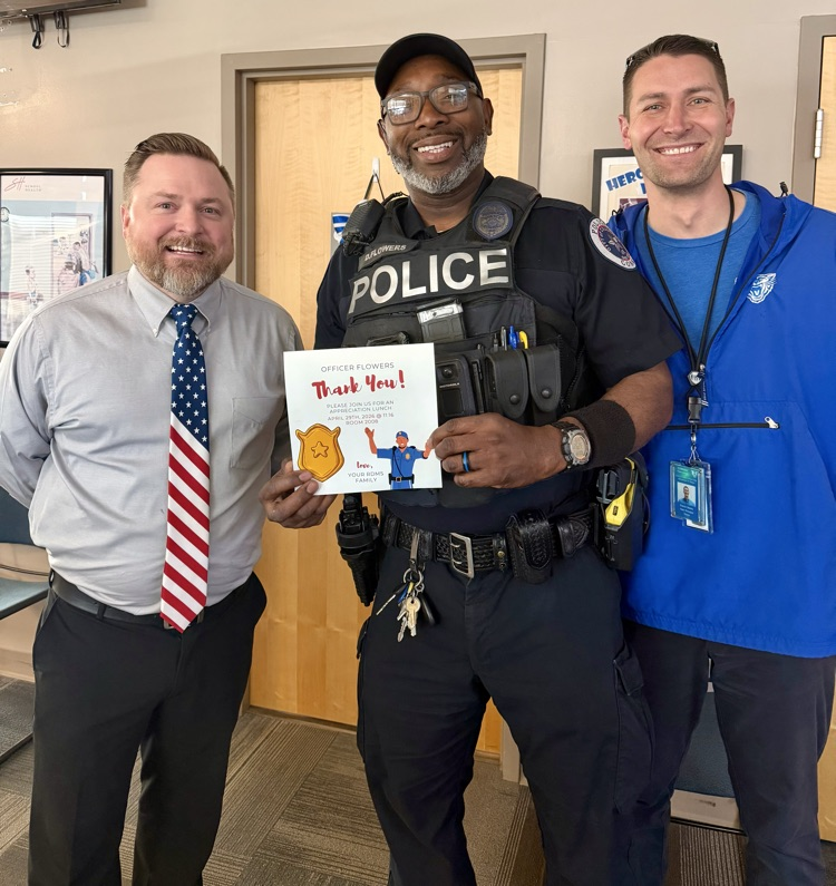 school resource officer at RDMS