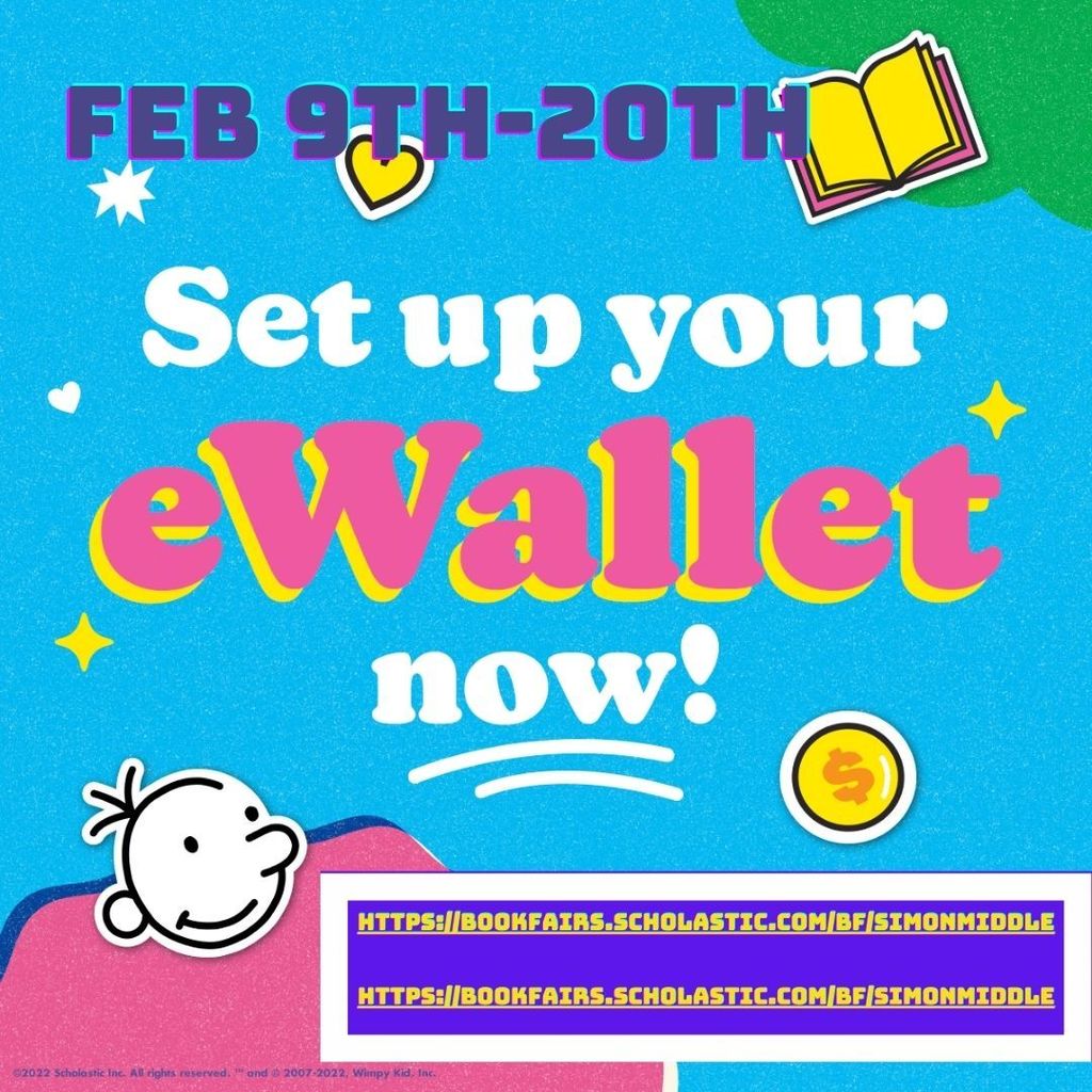 Set up your eWallet now! Feb 9th-20th