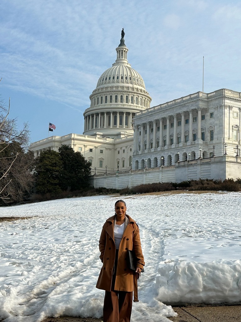 Mrs. Echols in Washington DC