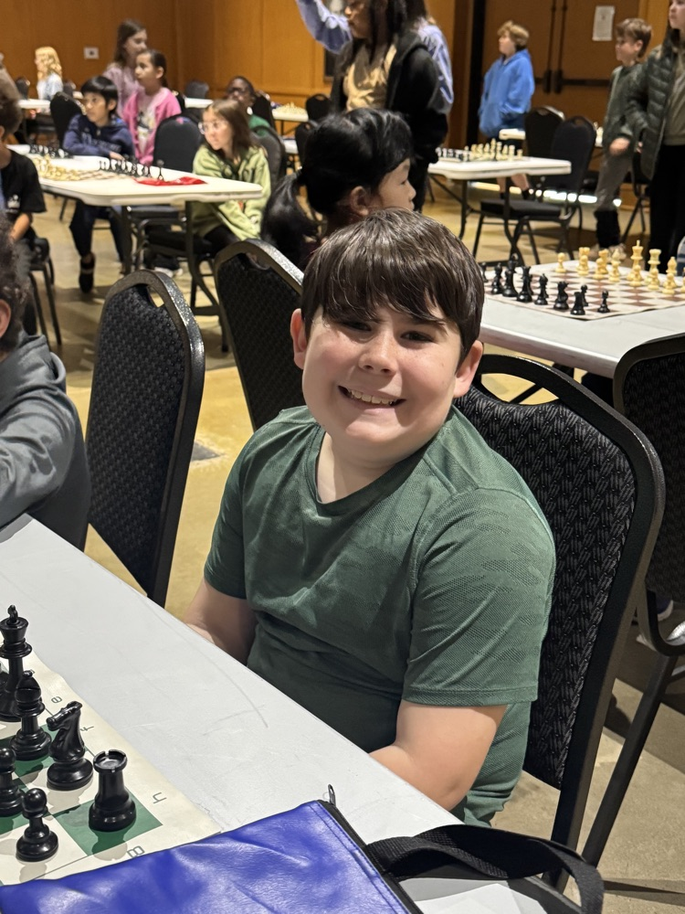 Woodrow’s chess club had a fantastic day at the district chess tournament!! Great job to Sergio, Hudson, Michael and Tyler!!