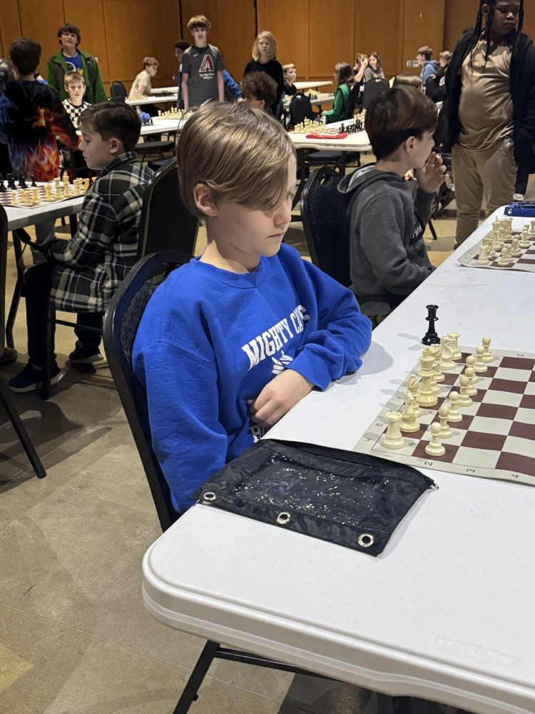 Woodrow’s chess club had a fantastic day at the district chess tournament!! Great job to Sergio, Hudson, Michael and Tyler!!