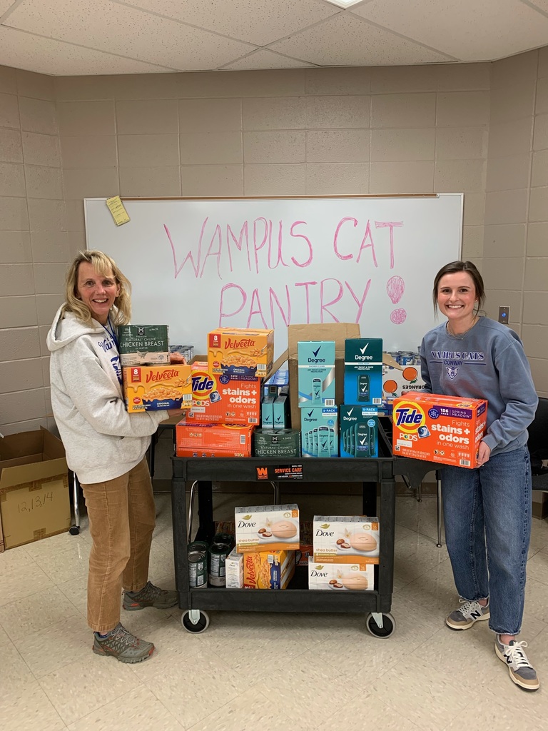 Wampus cat pantry donations